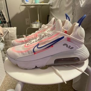 Orange and royal blue air max 2090 size 7